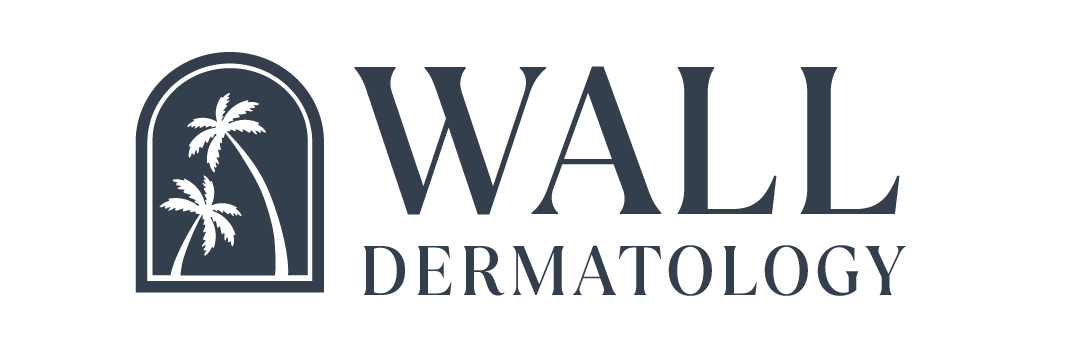 Wall Dermatology Blue Logo